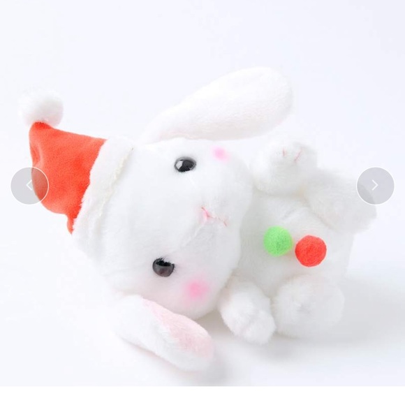 Pote Usa Loppy Merry Christmas Rabbit Shiroppy - Picture 10 of 12
